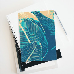 Abstract Botanical Leaves Journal